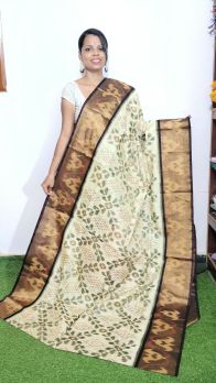 PGMRISCS5Y07EECD27- Ikat Sico saree