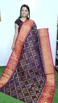 PGMRISCS5Y07EECD31- Ikat Sico saree