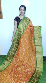 PGMRISCS5Y07EECD34- Ikat Sico saree