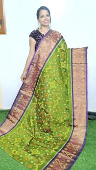 PGMRISCS5Y07EECD37- Ikat Sico saree
