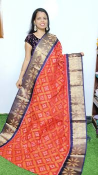 PGMRISCS5Y07EECD45- Ikat Sico saree