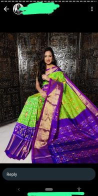 PDLSIDSS5Y20NDCD57- Ikat silk saree