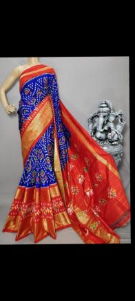 PRIHIDSS5A06NCDD39- Ikat silk saree