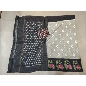 PGMRICTS5Y04INCD05- Ikat cotton saree