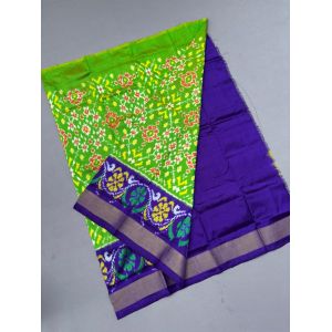 PSSIMSLG5Y06EEDC15- Medium Size Ikat Silk Lehenga