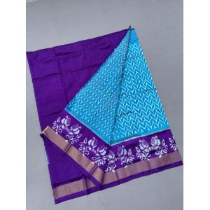 PSSIMSLG5Y06EEDC18- Medium Size Ikat Silk Lehenga