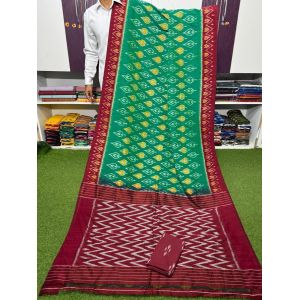 PSRGICTS5Y11INDC09- Ikat cotton saree