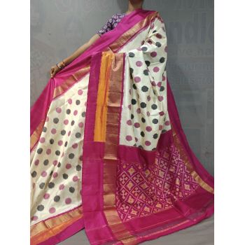 PGMRIDSS5M31TSDC04- Ikat silk saree