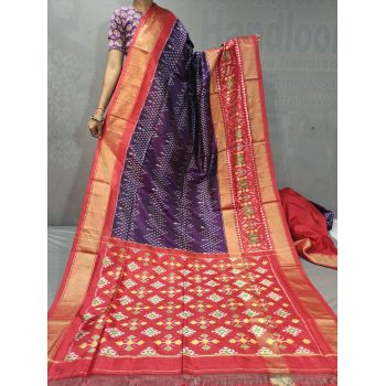 PGMRIDSS5M31TSDC14- Ikat silk saree