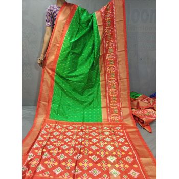 PGMRIDSS5M31TSDC24- Ikat silk saree