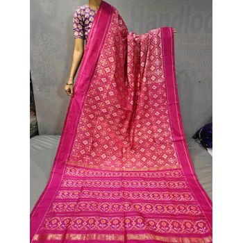 PGMRIDSS5M31TSDC51- Ikat silk saree