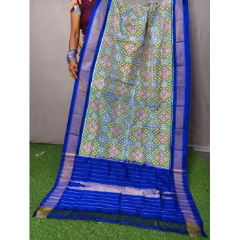 PNIHISDP5A05ZBCD02- Ikat Silk dupatta
