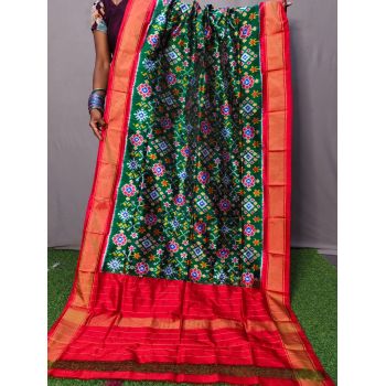 PNIHISDP5A05ZBCD09- Ikat Silk dupatta