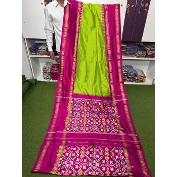 PSRGIDSS5A05TZDD25- Ikat silk saree