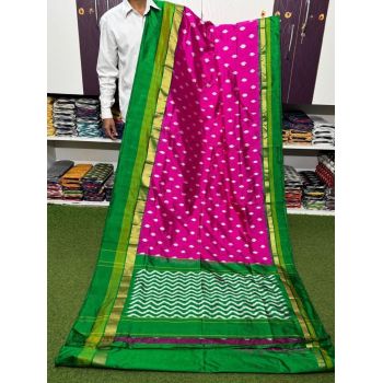 PSRGILWS5A06XZCD12- light weight Ikat silk saree