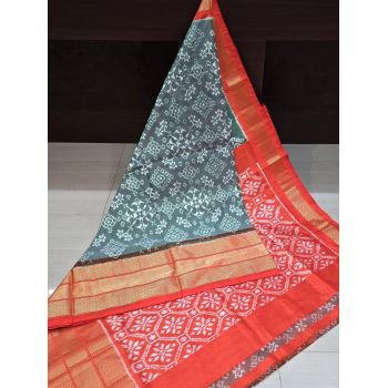 PANHIDSS5A09BNCC25- Ikat silk saree