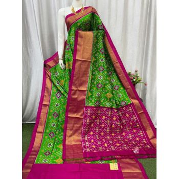 PASKIDSS5A06NCCD19- Ikat silk saree