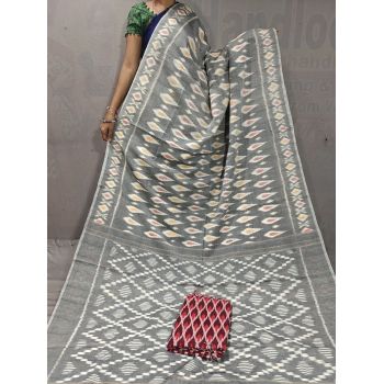 PGMRICTS5A07INDC22- Ikat cotton saree