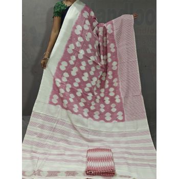 PGMRICTS5A07INDC34- Ikat cotton saree