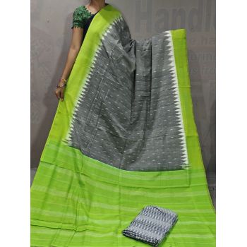 PGMRICTS5A07INDC53- Ikat cotton saree