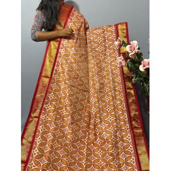 PKISIDSS5A09NDCC16- Ikat silk saree