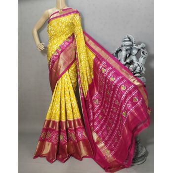 PRIHIDSS5A06NCDD11- Ikat silk saree