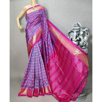 PRIHIDSS5A06NCDD38- Ikat silk saree