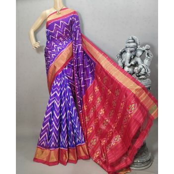 PRIHIDSS5A08NSDC08- Ikat silk saree