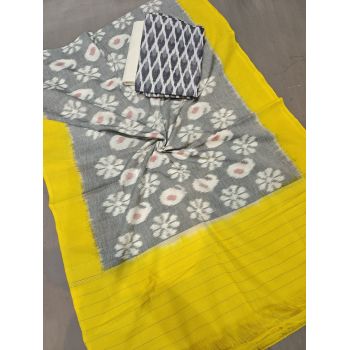 PGMRC3PS5A30IZSC21- Double ikat cotton salwar set