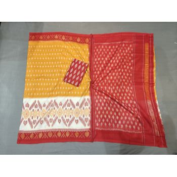 PGMRICTS5Y04INCD02- Ikat cotton saree