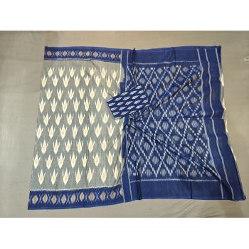 PGMRICTS5Y04INCD03- Ikat cotton saree