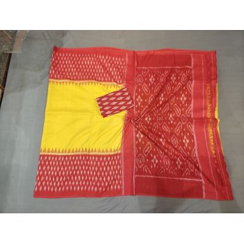 PGMRICTS5Y04INCD07- Ikat cotton saree