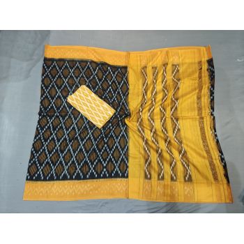 PGMRICTS5Y04INCD10- Ikat cotton saree