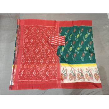 PGMRICTS5Y04INCD17- Ikat cotton saree