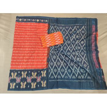 PGMRICTS5Y04INCD26- Ikat cotton saree