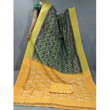 PGMRICTS5Y04INCD43- Ikat cotton saree