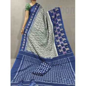 PGMRICTS5Y04INCD49- Ikat cotton saree