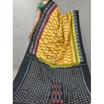 PGMRICTS5Y04INCD51- Ikat cotton saree