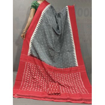 PGMRICTS5Y04INCD57- Ikat cotton saree