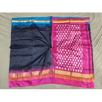 PGMRILWS5Y03XECD03- light weight Ikat silk saree