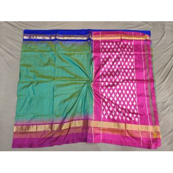 PGMRILWS5Y03XECD09- light weight Ikat silk saree
