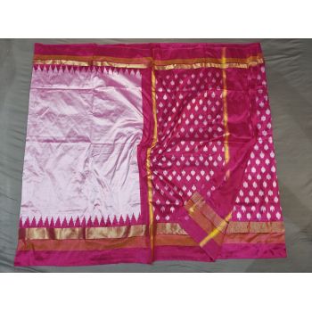 PGMRILWS5Y03XECD10- light weight Ikat silk saree