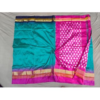 PGMRILWS5Y03XECD14- light weight Ikat silk saree