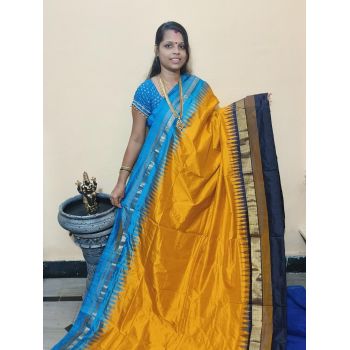 PGMRILWS5Y03XECD25- light weight Ikat silk saree