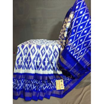 PGMRILWS5Y03XECD32- light weight Ikat silk saree