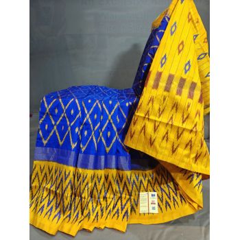 PGMRILWS5Y03XECD34- light weight Ikat silk saree