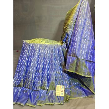PGMRILWS5Y03XECD61- light weight Ikat silk saree