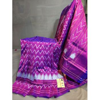 PGMRILWS5Y03XECD62- light weight Ikat silk saree