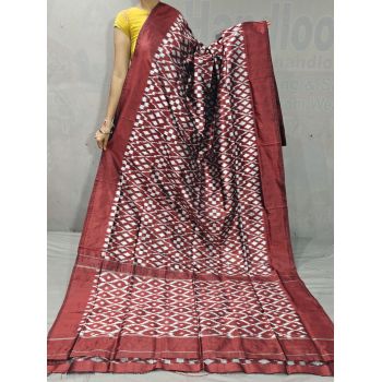PGMRILWS5Y04SFCD20- light weight Ikat silk saree