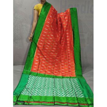 PGMRILWS5Y04SFCD23- light weight Ikat silk saree